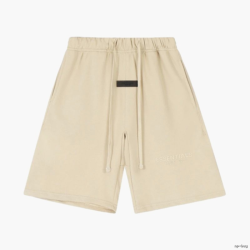 ESSENTIALS casual style beige shorts