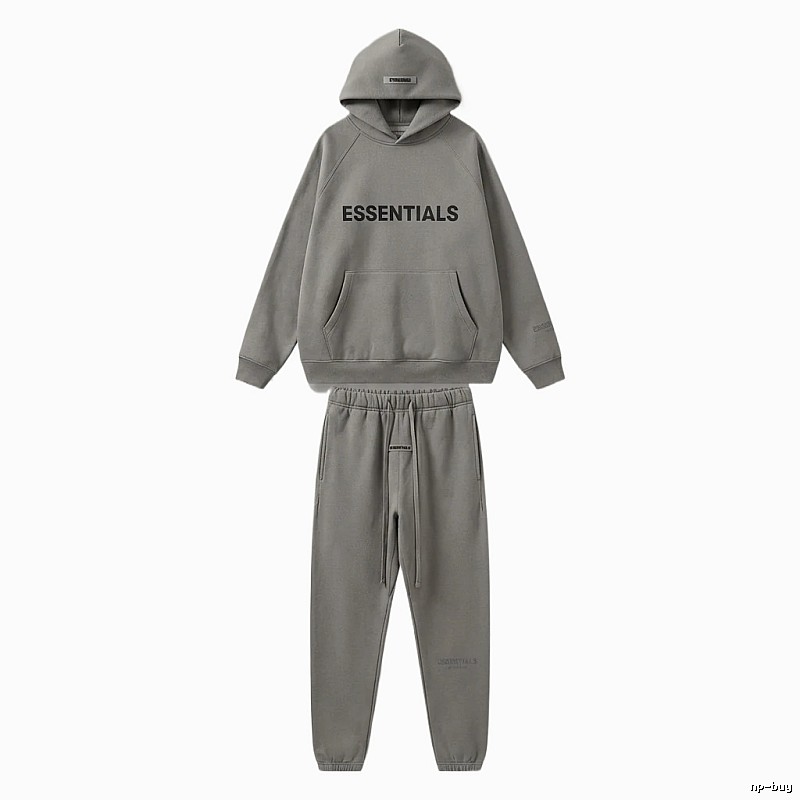 ESSENTIALS grey casual suit