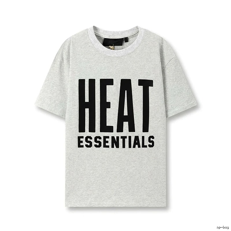 ESSENTIALS HEAT Series Grey T-shirt