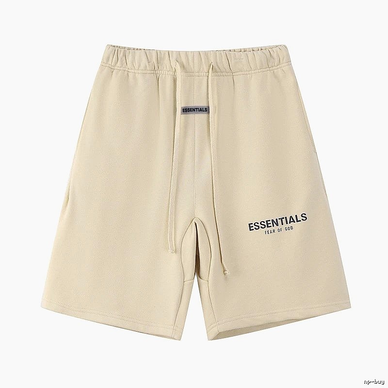 ESSENTIALS minimalist style beige shorts