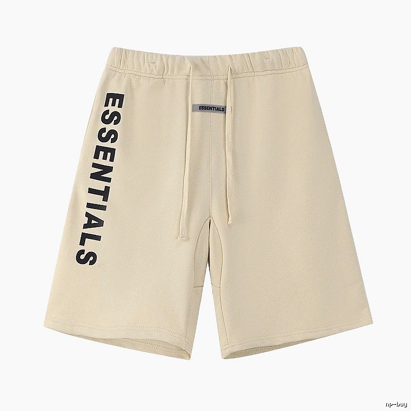 ESSENTIALS minimalist style beige shorts