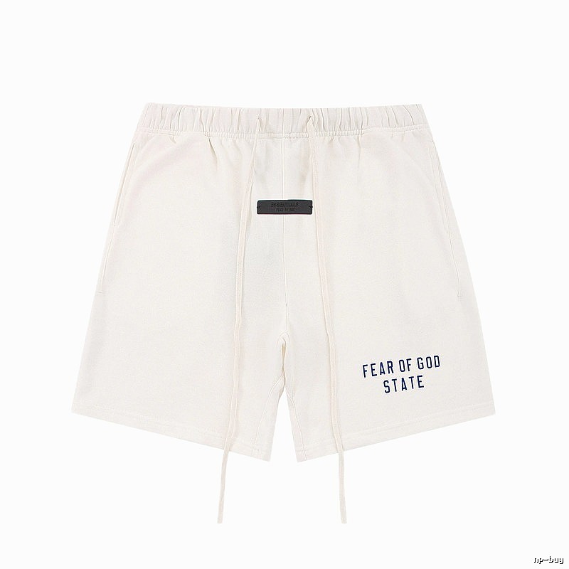 ESSENTIALS minimalist style white shorts