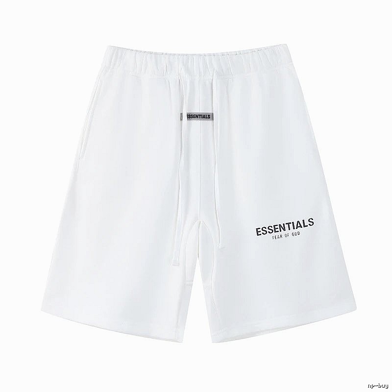 ESSENTIALS minimalist style white shorts