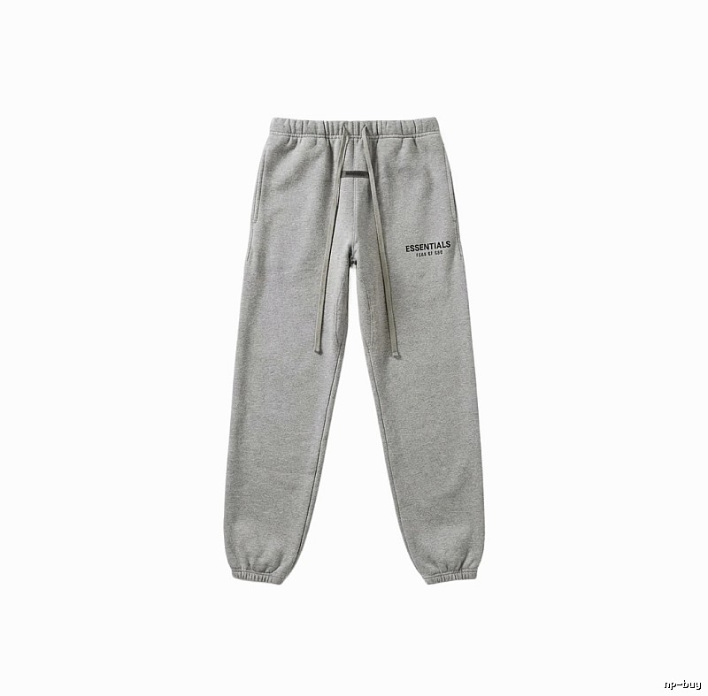 ESSENTIALS Simple Gray Sweatpants