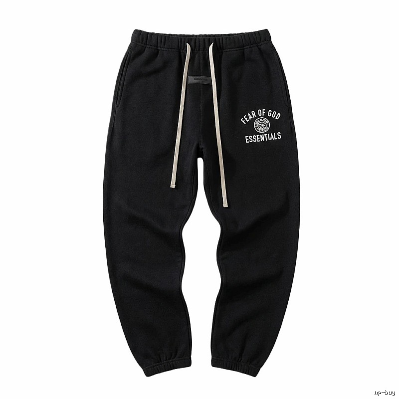 ESSENTIALS simple style black sweatpants