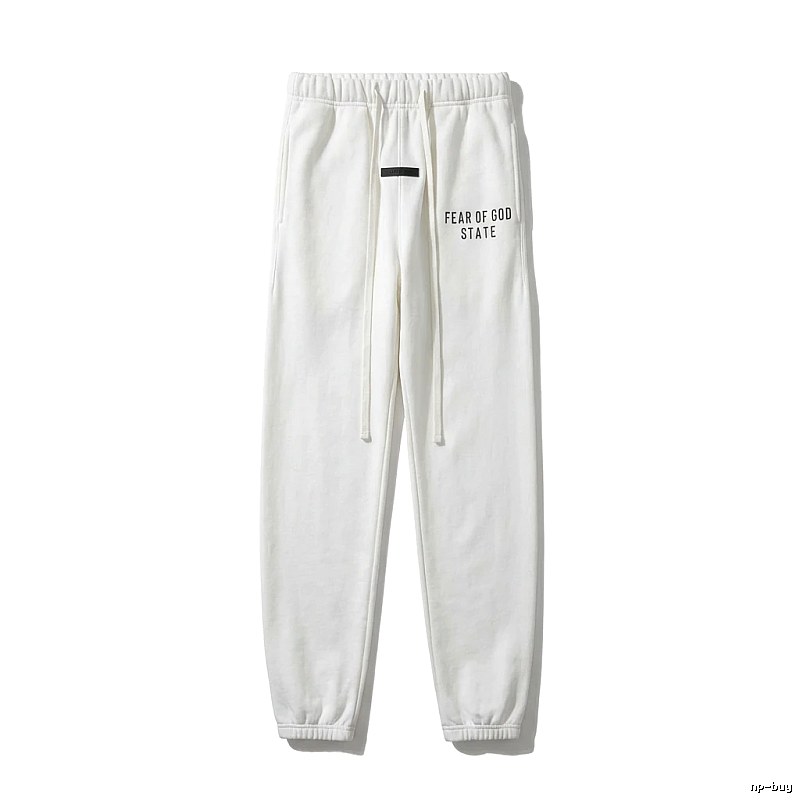 ESSENTIALS Simple Style White Sweatpants