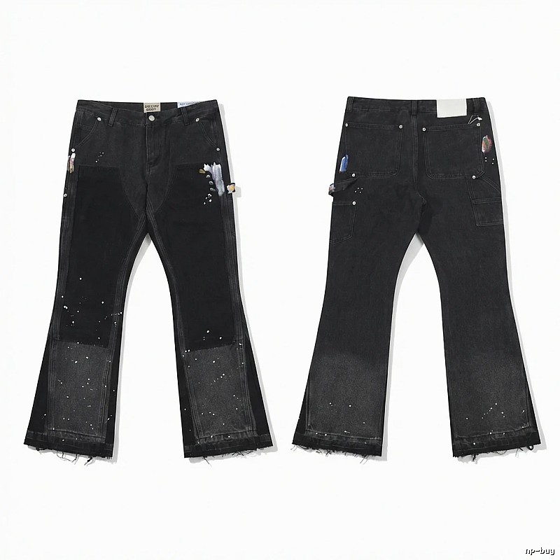 Gallery Dept Graffiti Style Black Jeans