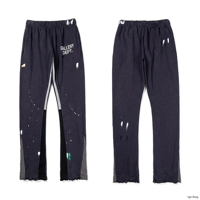 Gallery Dept Graffiti Style Black Pants