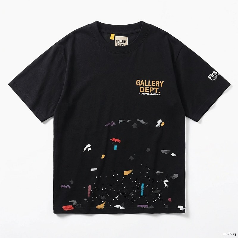 Gallery Dept Graffiti Style Black T-shirt