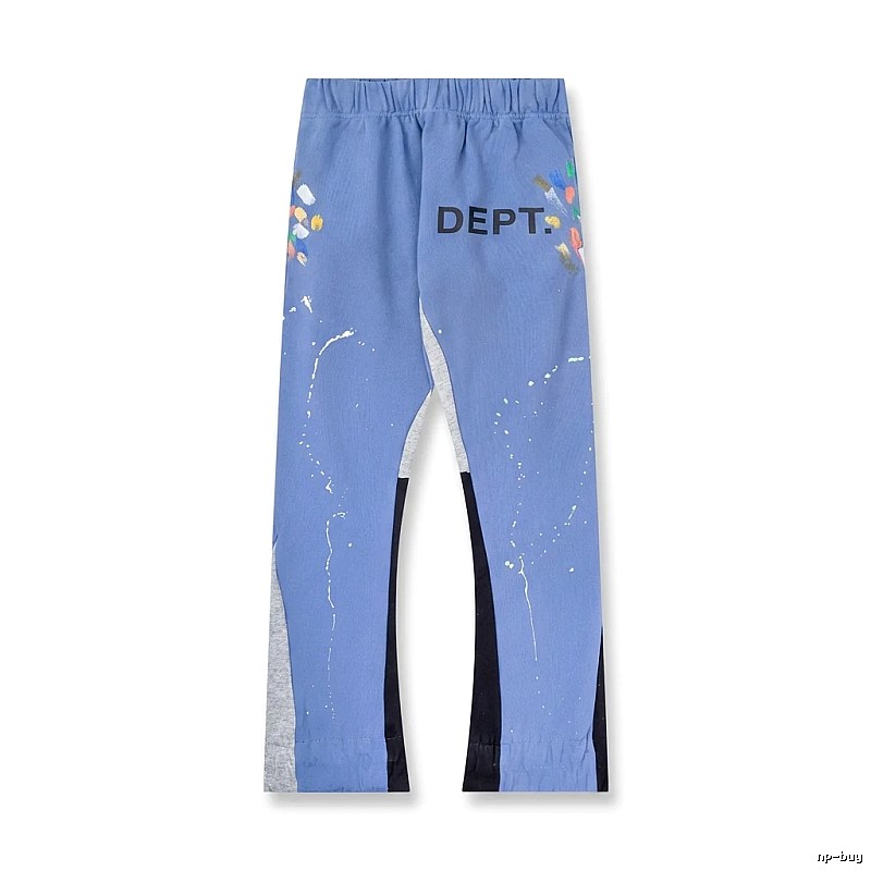 Gallery Dept Graffiti Style Blue Trousers