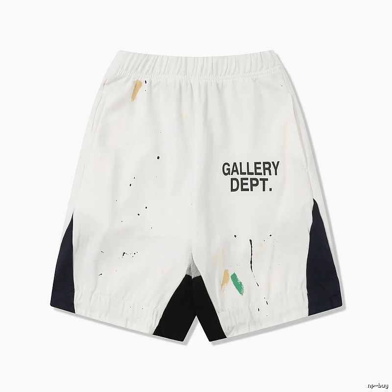Gallery Dept Graffiti-style White Shorts