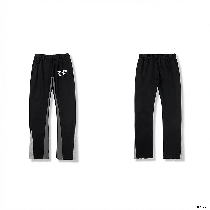 Gallery Dept. Patchwork Style Black Trousers