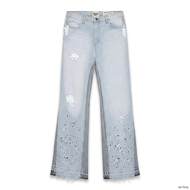Gallery Dept Ripped Light Blue Jeans