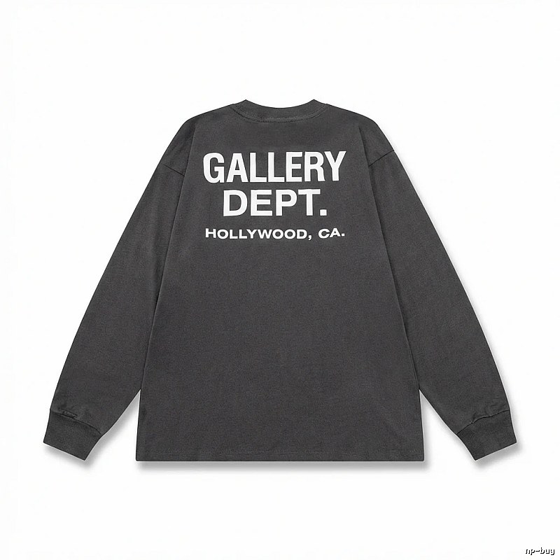 Gallery Dept. simple style black long-sleeve