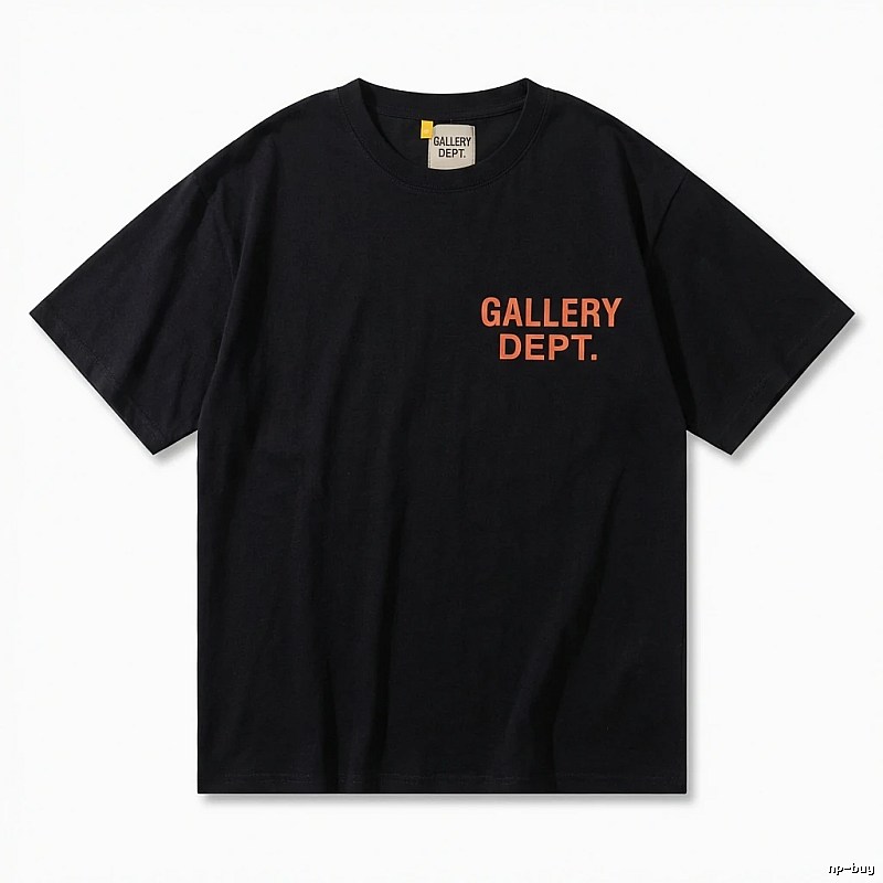 Gallery Dept. Simple Style Black T-shirt