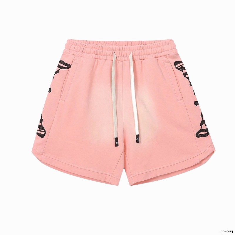 Godspeed Printed Street Style Pink Shorts