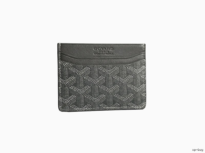 GOYARD Classic Style Fashion Gray Card Holder