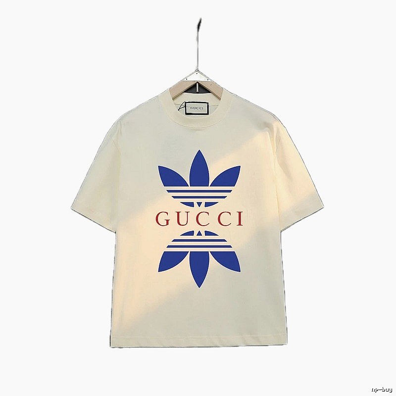 Gucci Co-branded Simple Style White T-shirt