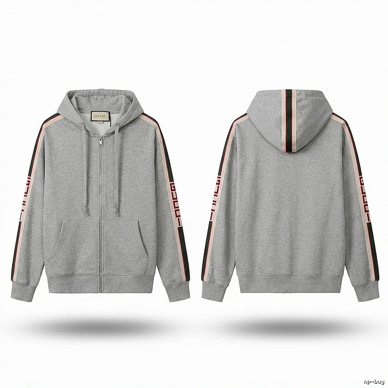 Gucci Stripe Grey Hoodie