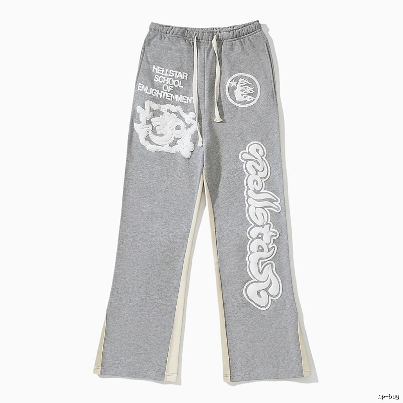 Hellstar Grey Trendy and Cool Style Long Pants