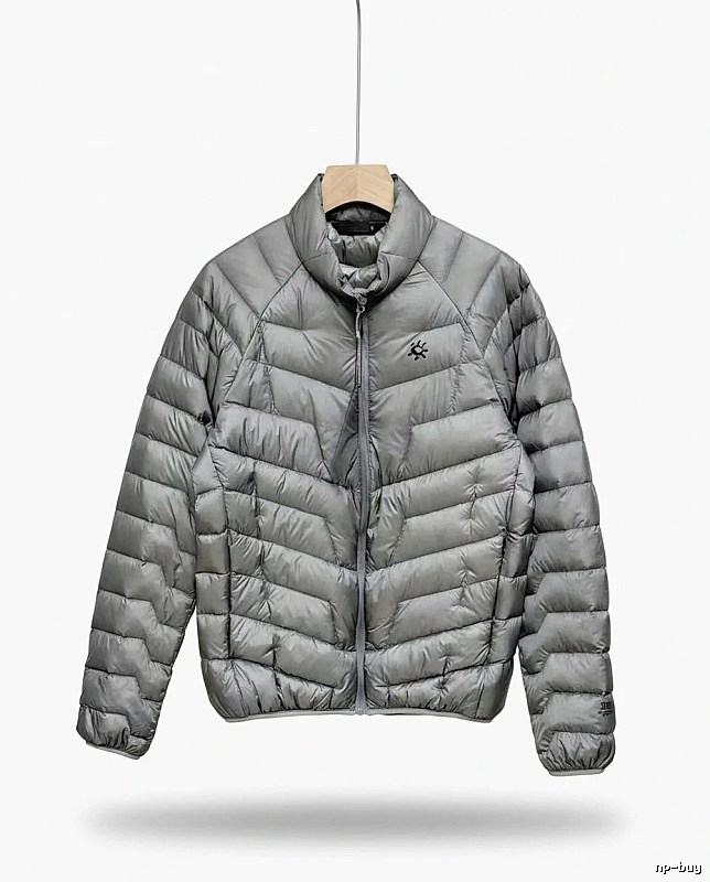 KAILAS Outdoor Style Silver Gray Down Jacket