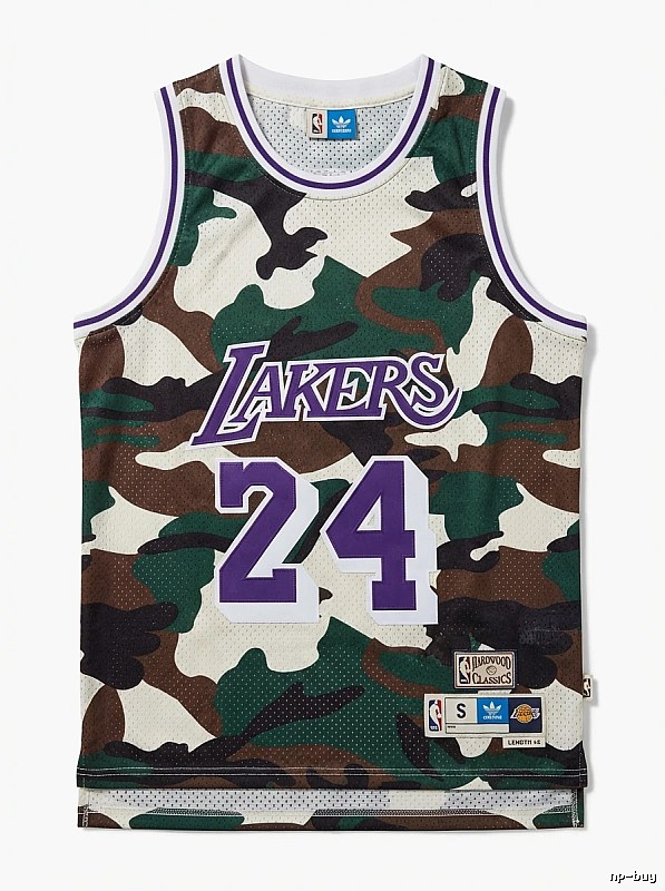 Kobe Camouflage Lakers Basketball Jersey