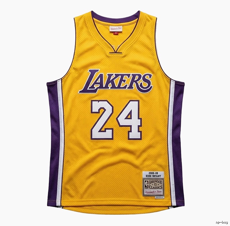 Kobe Kobe No. 24 yellow jersey