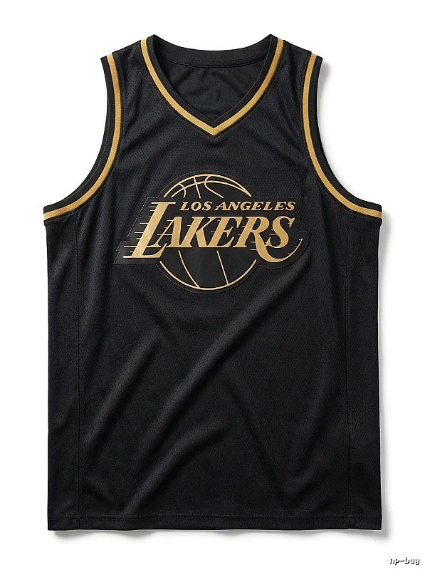 LBJ Lakers retro black jersey