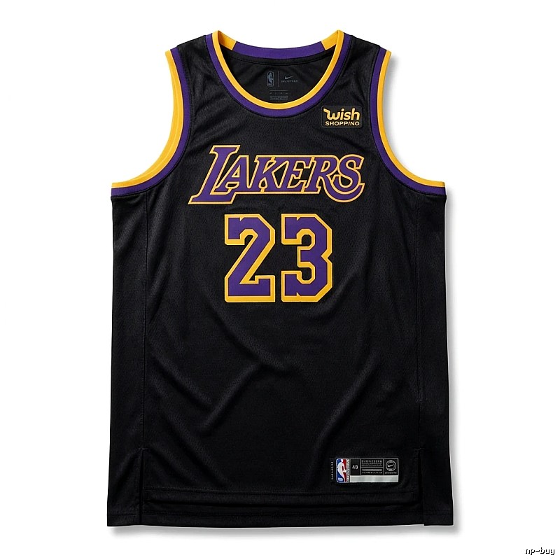 LBJ Lakers retro-style jersey