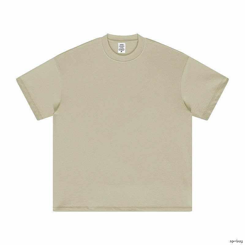 Lightweight Plain white T-shirt Minimal White Short for Trend Styling