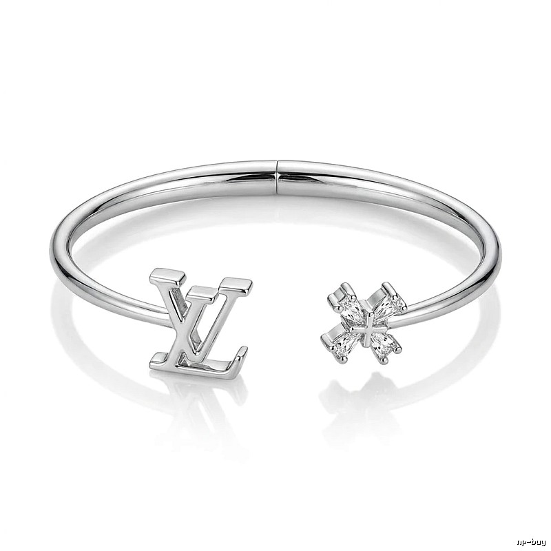 Louis Vuitton Silver Fashion Bracelet