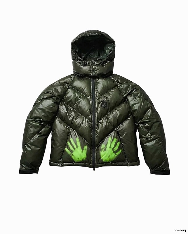 Mertra trendy brand luminous green down jacket