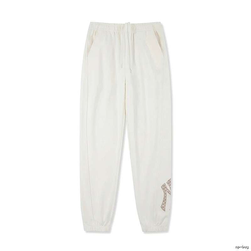MLB casual style white sweatpants
