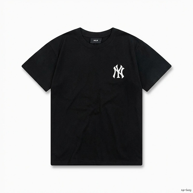 MLB classic simple style black T-shirt
