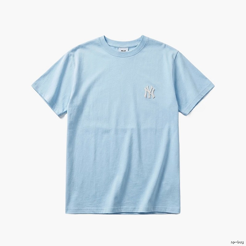 MLB Classic Simple Style Light Blue T-shirt