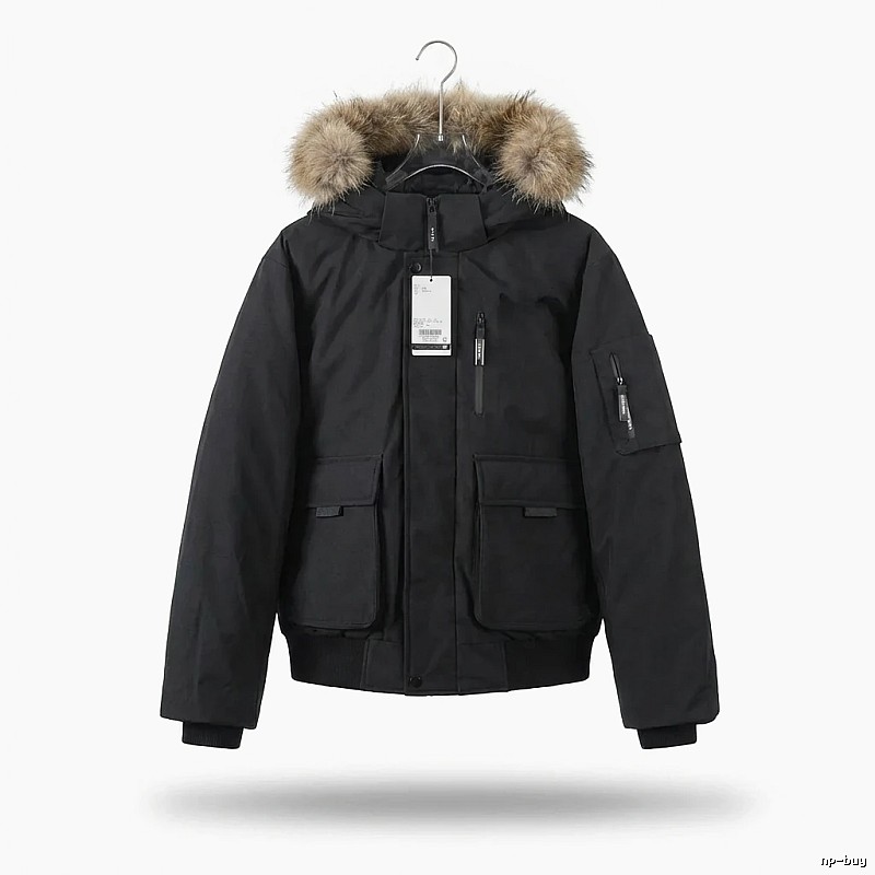 MLB Workwear Style Black Down Jacket