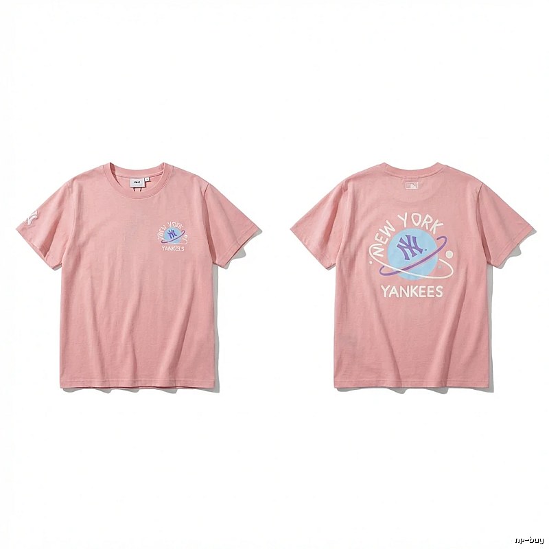 MLB Yankees pink T-shirts