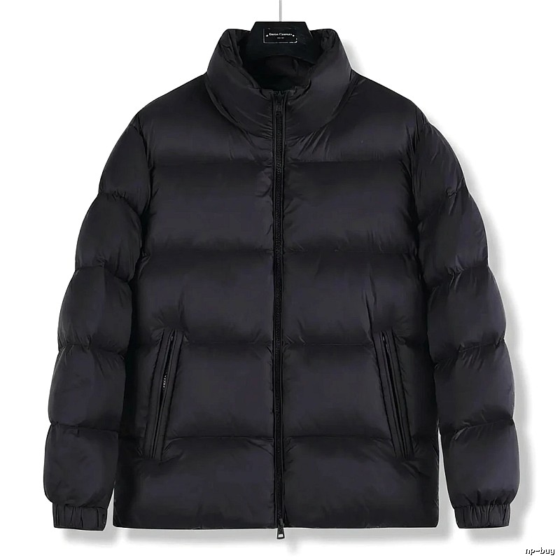 Moncler black casual down jacket