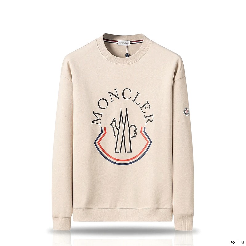 Moncler classic beige sweatshirt