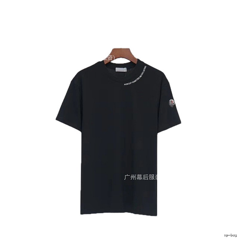 Moncler Classic Casual Style Black Short-sleeve T-shirt