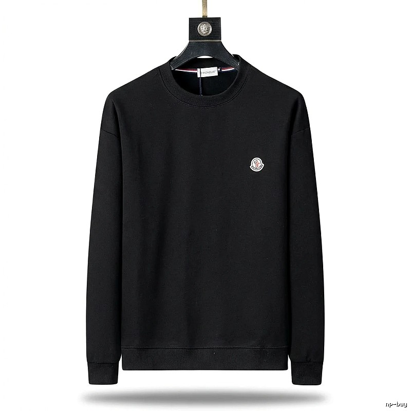 Moncler classic simple black sweatshirt