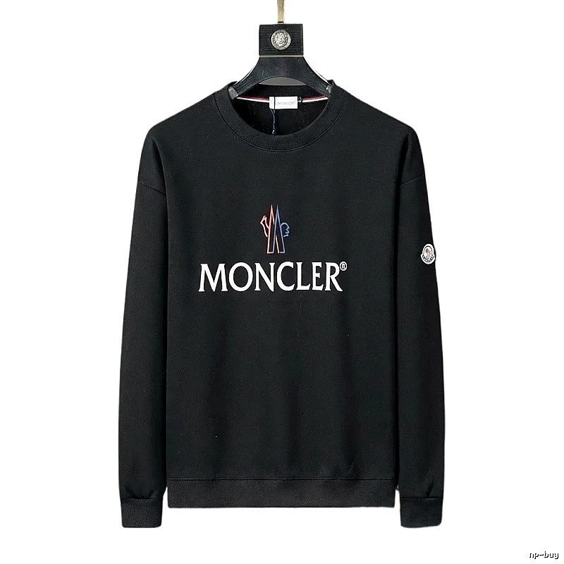 Moncler simple and fashionable black sweatshirt