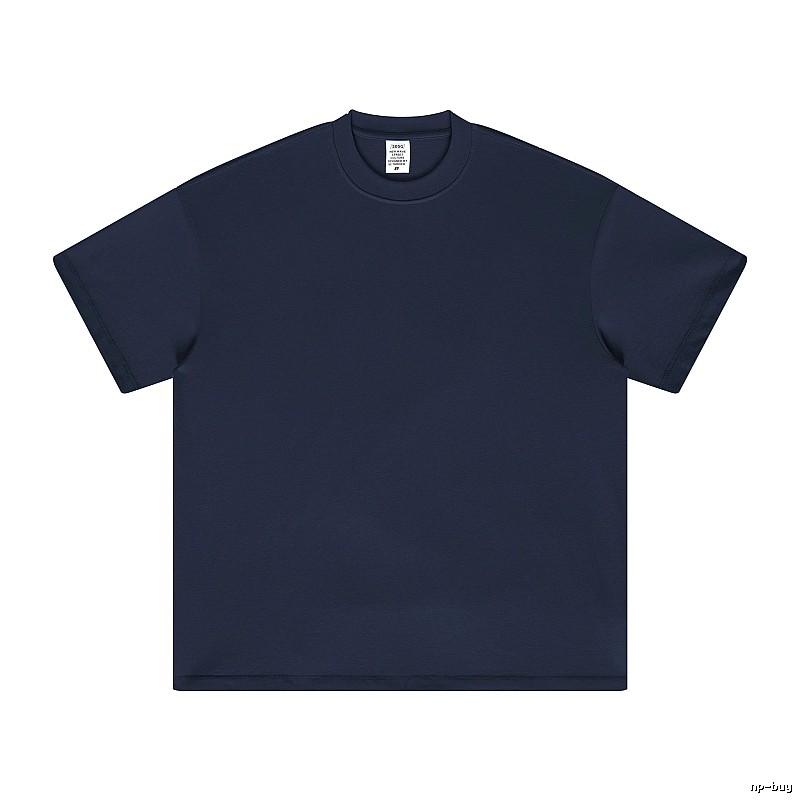 Monogram Plain white T-shirt Minimal White Short for Layered Styling