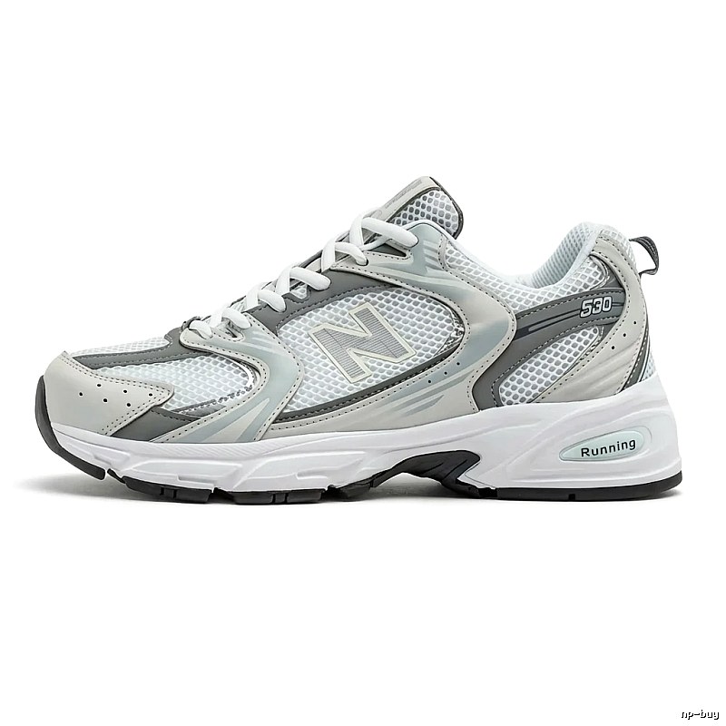 New Balance 530 retro-style grey sports shoes