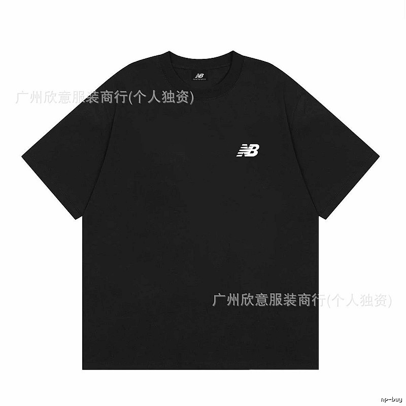 New Balance Basic Casual Black Short Sleeve T-Shirt
