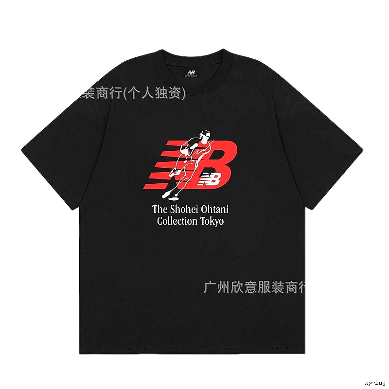 New Balance Ohtani Co-branded Sporty Black T-Shirt