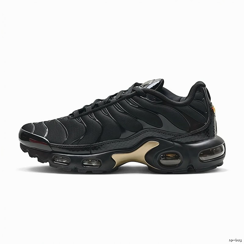 Nike Air Max 97 Black and Gold Trendy Shoes