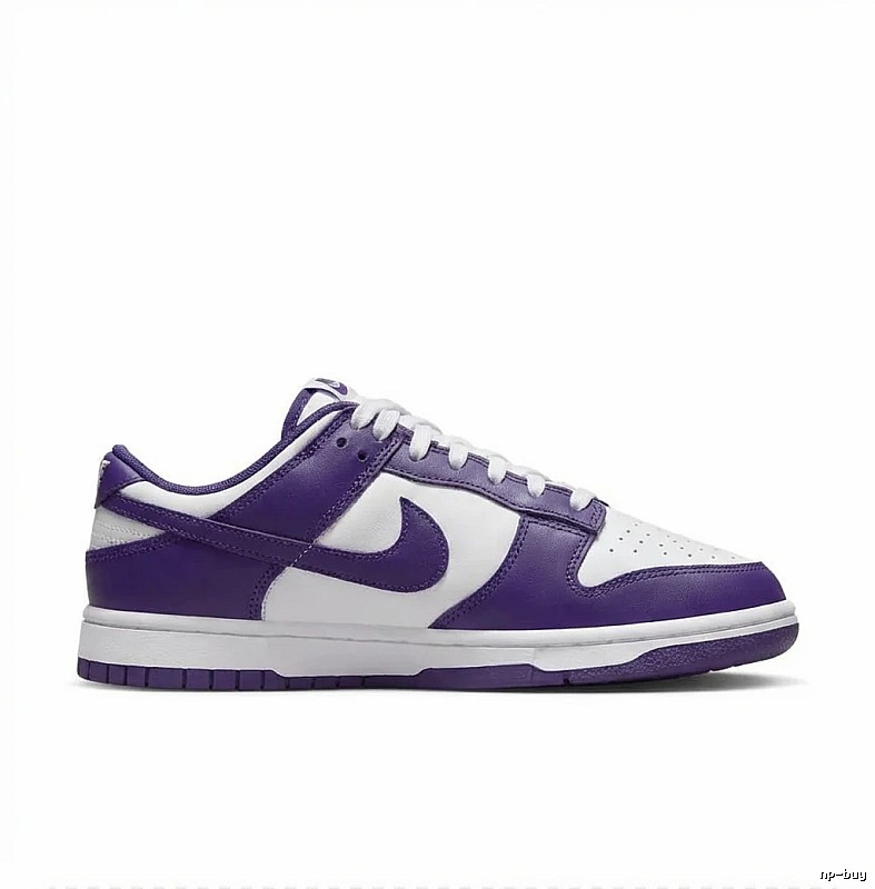 Nike Dunk Trendy Purple and White Shoes