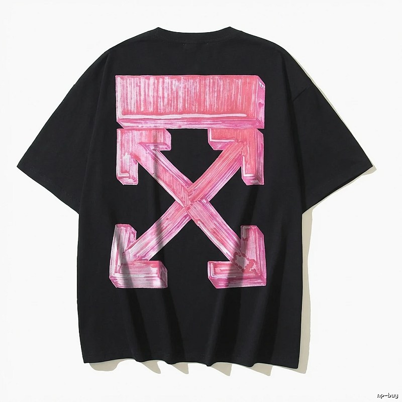 Off-White Arrow Trendy Cool Black T-shirt
