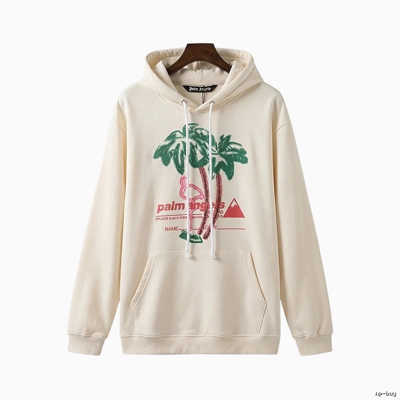 Palm Angels Printed Casual Hoodie